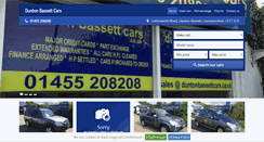 Desktop Screenshot of duntonbassettcars.co.uk